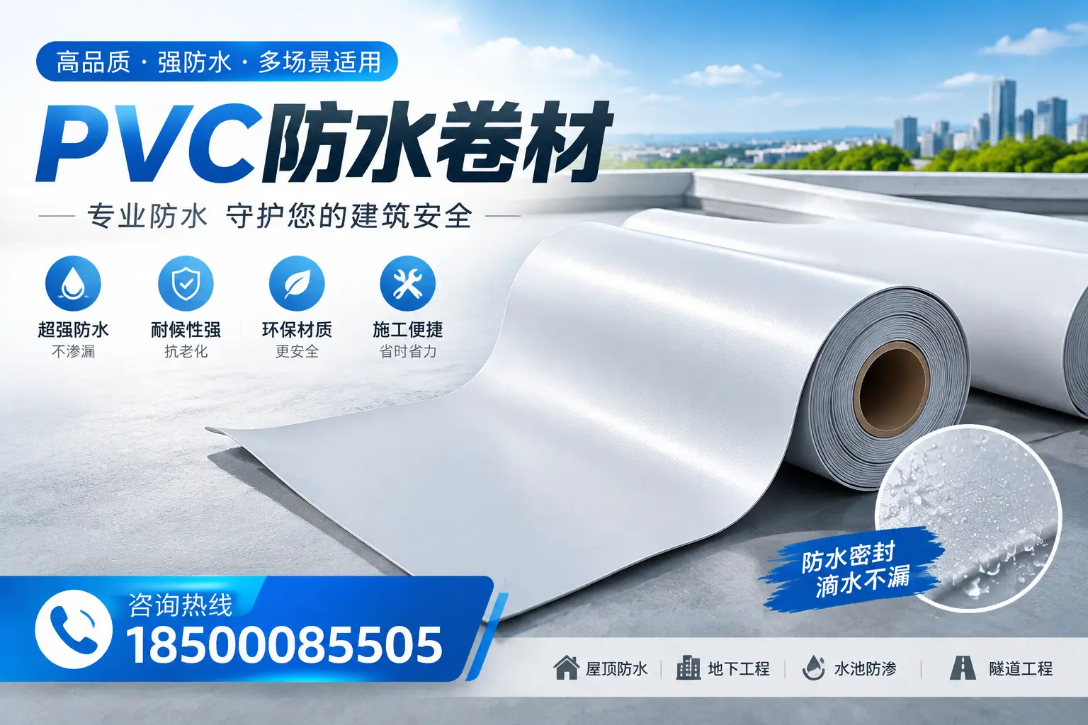 PVC防水卷材的市场竞争分析，临沂品牌选择参考