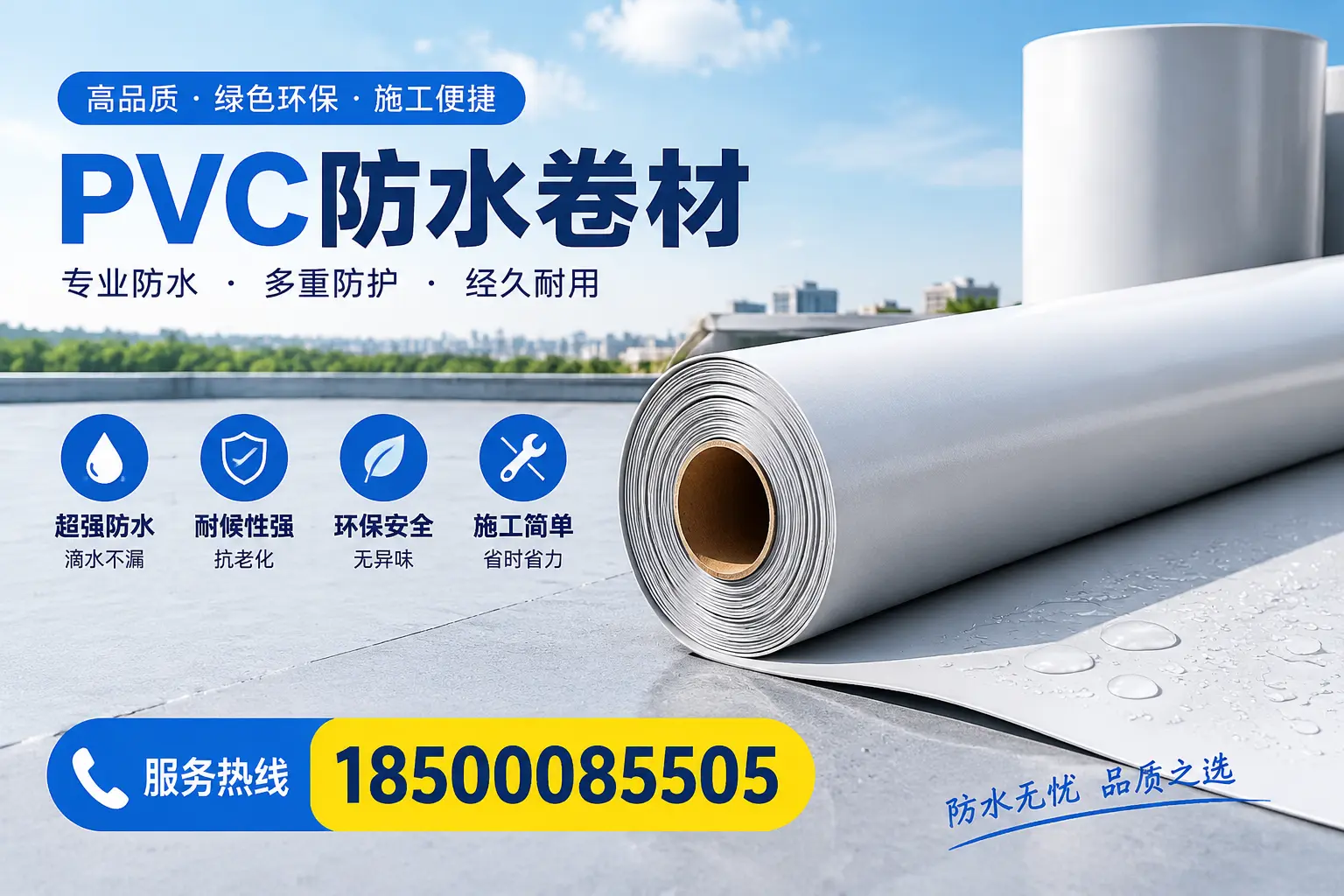 选用PVC防水卷材时需要避开的常见误区,特别是在临沂